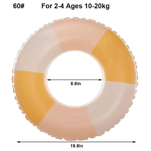 1Pcs Swim Tube Pool Float Inflatable Swim Ring For Summer Beach Water Play Swimming Seat Ring ﻿ ﻿ ﻿