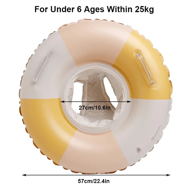 1Pcs Swim Tube Pool Float Inflatable Swim Ring For Summer Beach Water Play Swimming Seat Ring ﻿ ﻿ ﻿