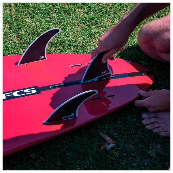 Ailerons Longboard Fcs II Harley Lb Black Tri Fins