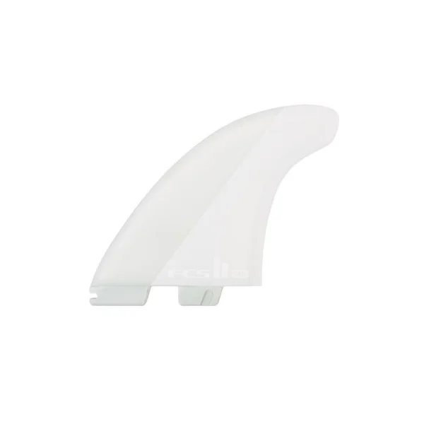 Ailerons surf Adaoz Wave thruster FCS Blanc - Éco-conçus pour progression
