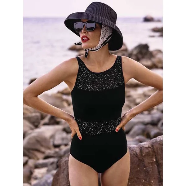 Anita Care Vera noir/blanc maillots de bain prothétique