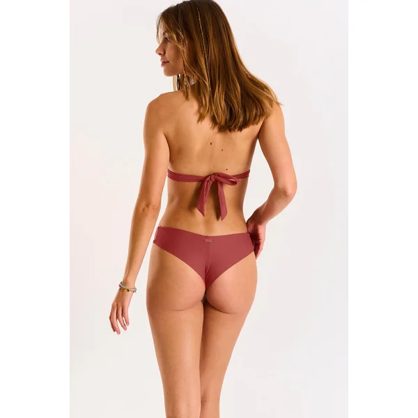 Bas de maillot de bain classique bois de rose Cheeka Terrasun