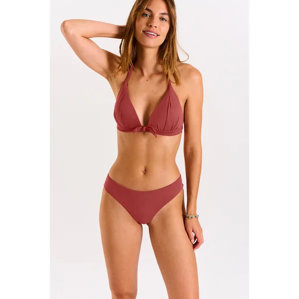 Bas de maillot de bain classique bois de rose Cheeka Terrasun