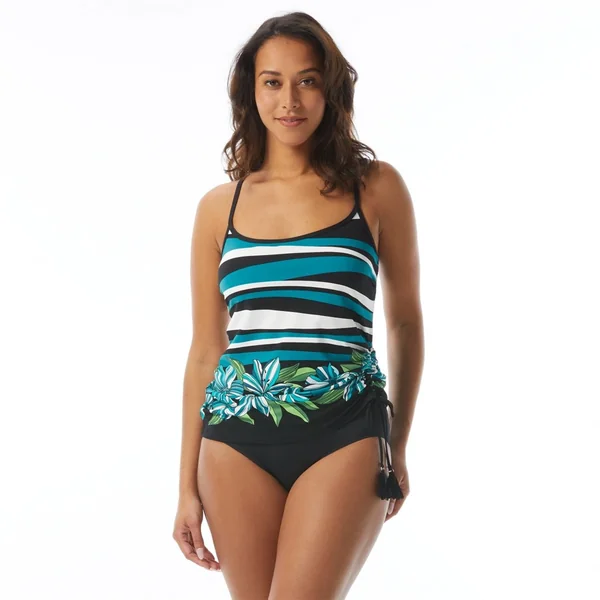 Beach House - Haut de Tankini Noir 8 Bridget