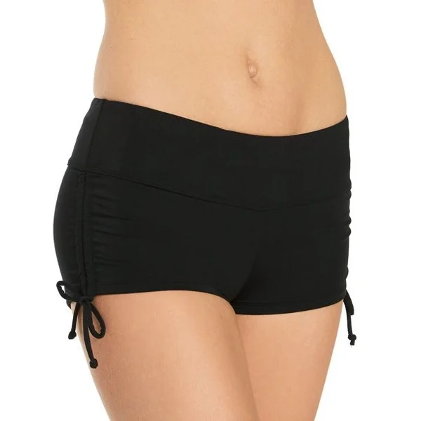 Beach House - Short de maillot ajustable Noir 12 Paloma Beach Solids