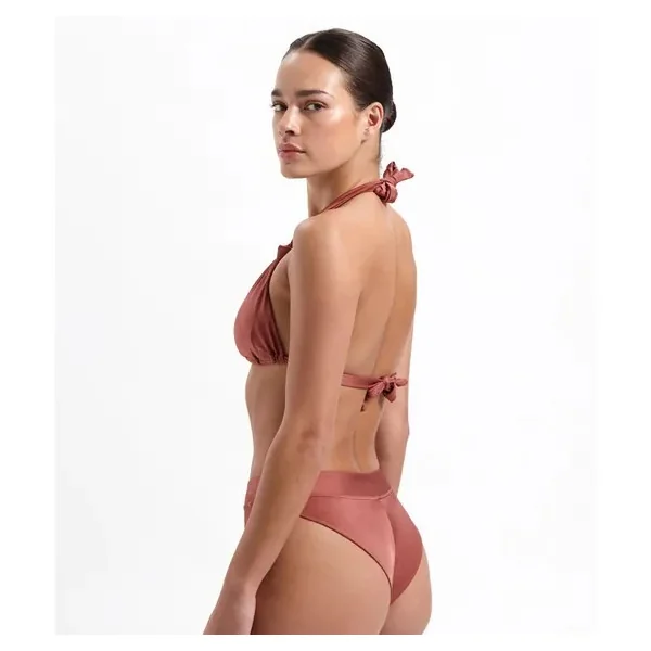 Beach Life - Culotte de bikini brazilian Chocolate Shine Medium