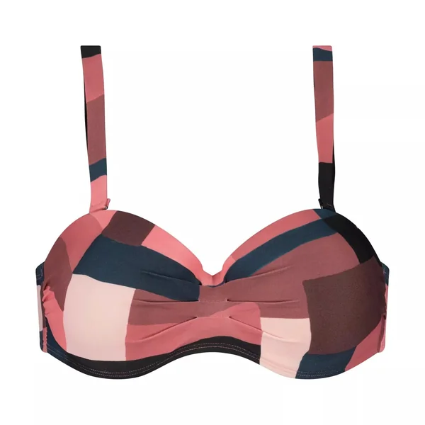 Beach Life - Maillot bandeau strapless 38 (85) D Print Savanna
