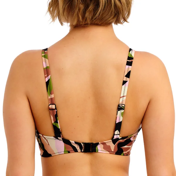Bikini foulard armatures multicolore