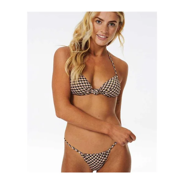 Bikini top RIPCURL La Isla Halter Bandeau Black