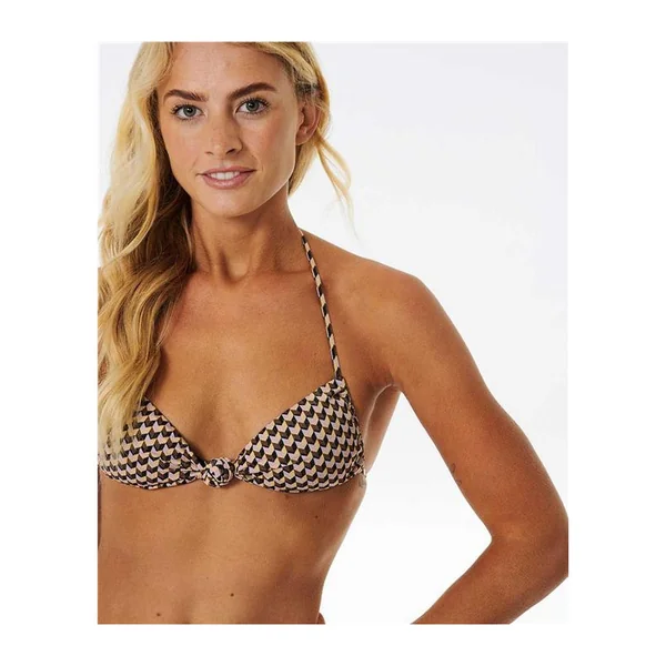 Bikini top RIPCURL La Isla Halter Bandeau Black