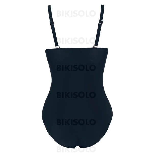 Bikisolo Femme Carreaux À Bretelles Élégante Décontractée Une pièce Maillots De Bain