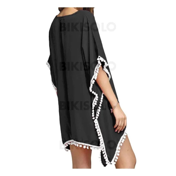Bikisolo Femme Col V Bohème Tenues de plage Maillots De Bain