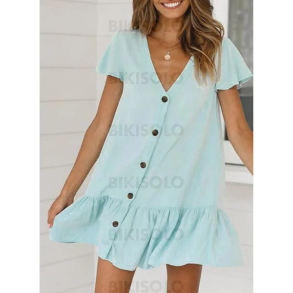 Bikisolo Femme Couleur Unie Sexy Élégante À La Mode Tenues de plage Maillots De Bain