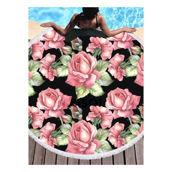Bikisolo Femme Country style énorme/frais serviette de plage