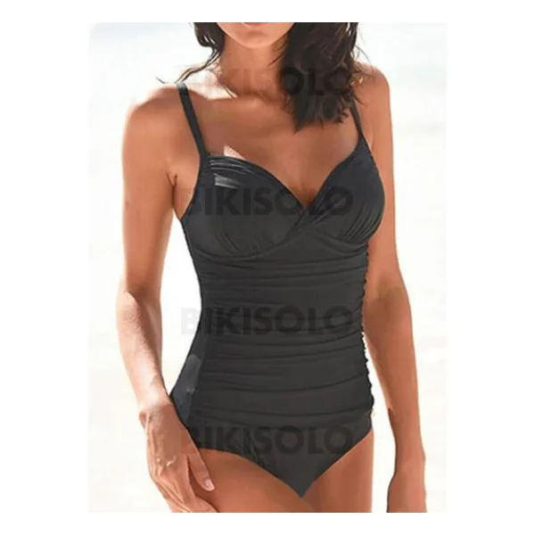 Bikisolo Femme Faire monter À Bretelles Sexy Classique Une pièce Maillots De Bain