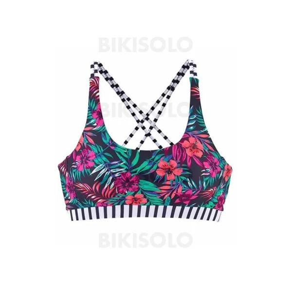 Bikisolo Femme Fleuris À Bretelles Sexy Jolis Bikinis Maillots De Bain