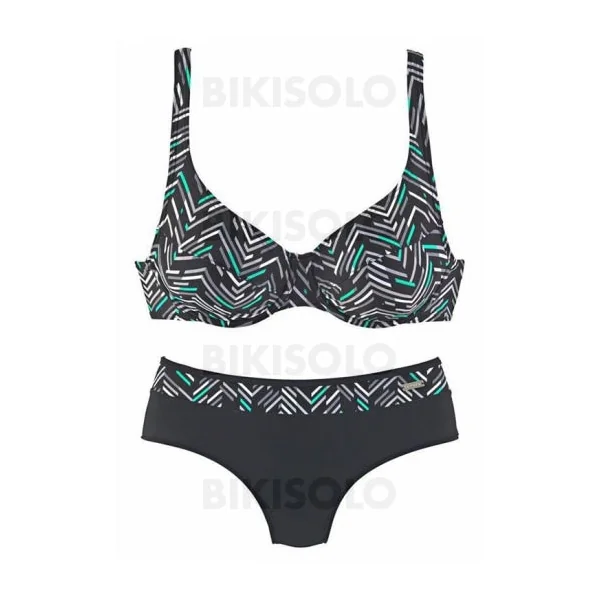 Bikisolo Femme Imprimé Sans Bretelle À La Mode Bohème Bikinis Maillots De Bain