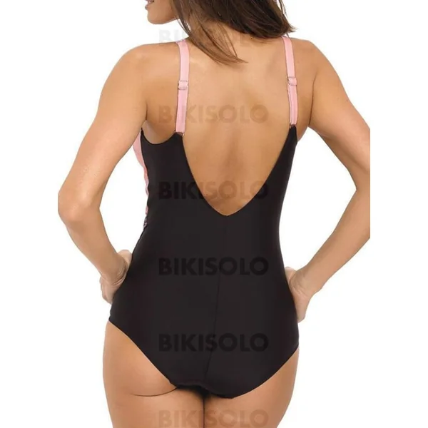 Bikisolo Femme Imprimé Traverser À Bretelles Attrayant Décontractée Une pièce Maillots De Bain