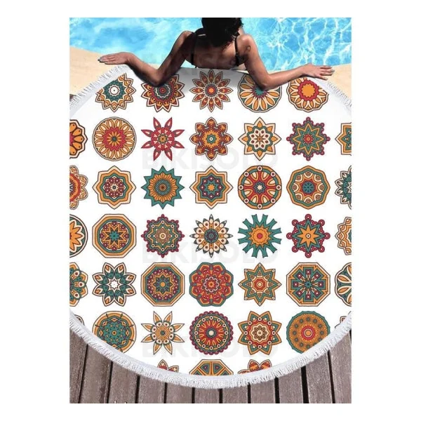 Bikisolo Femme Retro /Cru/Bohême attrayant serviette de plage