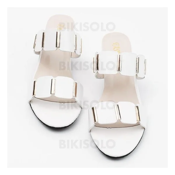 Bikisolo Femmes PU Talon bottier Chaussons avec Autres chaussures