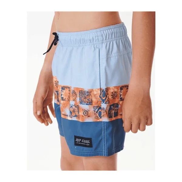 BoardShort junior RIPCURL Pure Surf Block Volley -Boy Cool Blue
