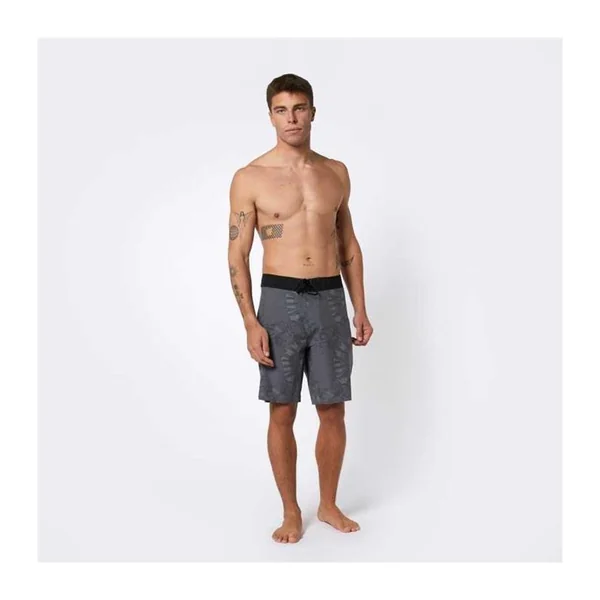 Boardshort MYSTIC Tie Dye Performance Black