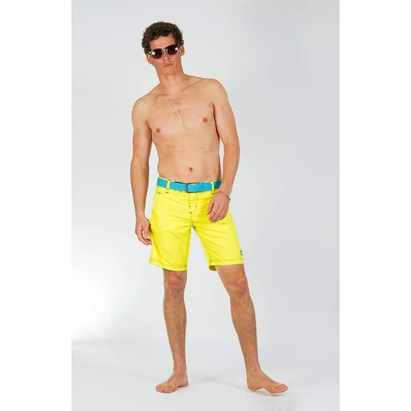 BOARDSHORT TSHOTSH MOBE JAUNE 18″ (très court)