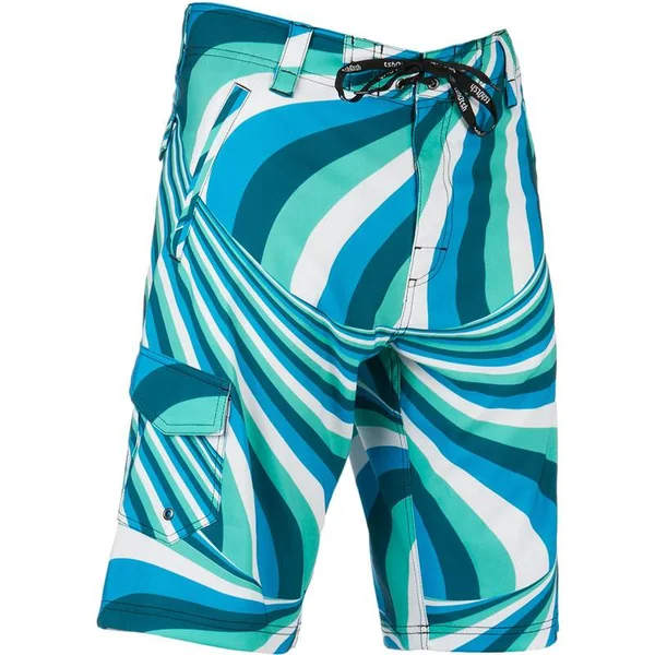 BOARDSHORT TSHOTSH STUNT 23″ BLUE (Aux genoux)