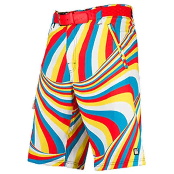 BOARDSHORT TSHOTSH STUNT ROUGE 23″ (aux genoux)