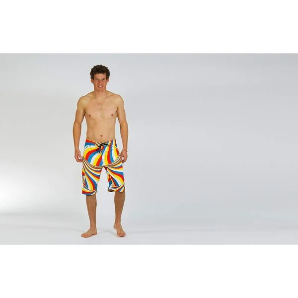 BOARDSHORT TSHOTSH STUNT ROUGE 23″ (aux genoux)