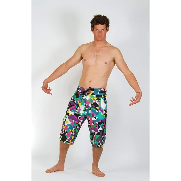 BOARDSHORT TSHOTSH TOYS VIOLET 23″ (aux genoux)