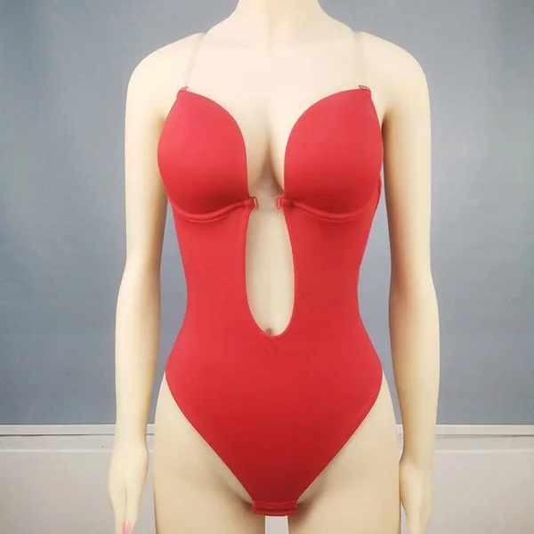 Body gainant à décolleté en V