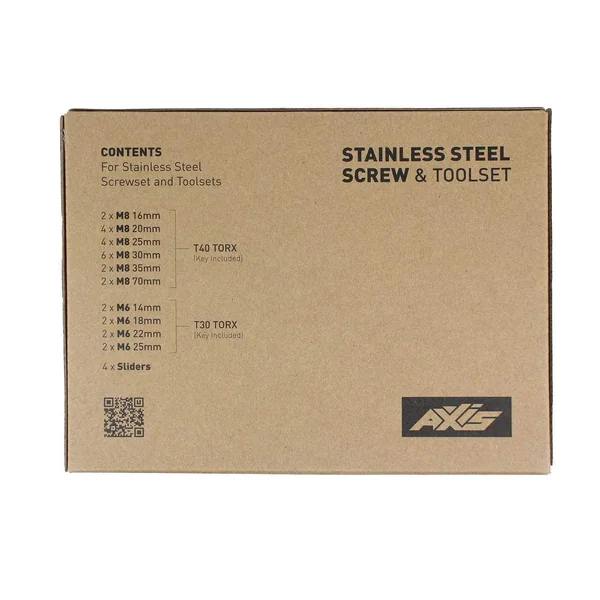BOITE AXIS FOILS VISSERIE ET OUTILS STAINLESS