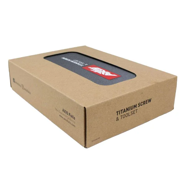 BOITE AXIS FOILS VISSERIE ET OUTILS TITANIUM