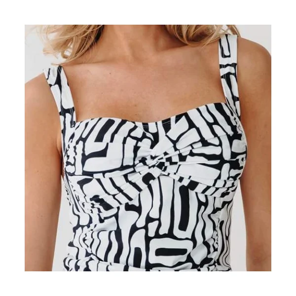 Bomain Ottowa noir tankini set