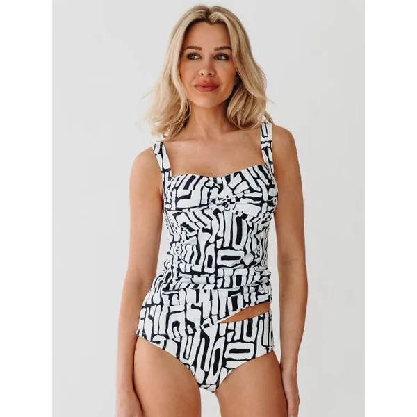 Bomain Ottowa noir tankini set