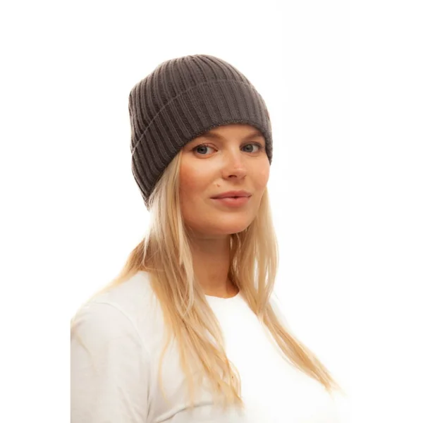 Bonnet ALL IN 100% recyclé Gris - Accessoire chaud et éco-responsable pour surf