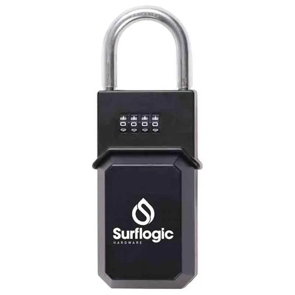 Cable et cadenas Surf Logic Cadenas Key Security Maxilock - Black