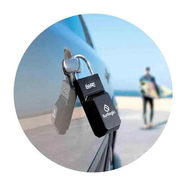 Cable et cadenas Surf Logic Cadenas Key Security Maxilock - Black