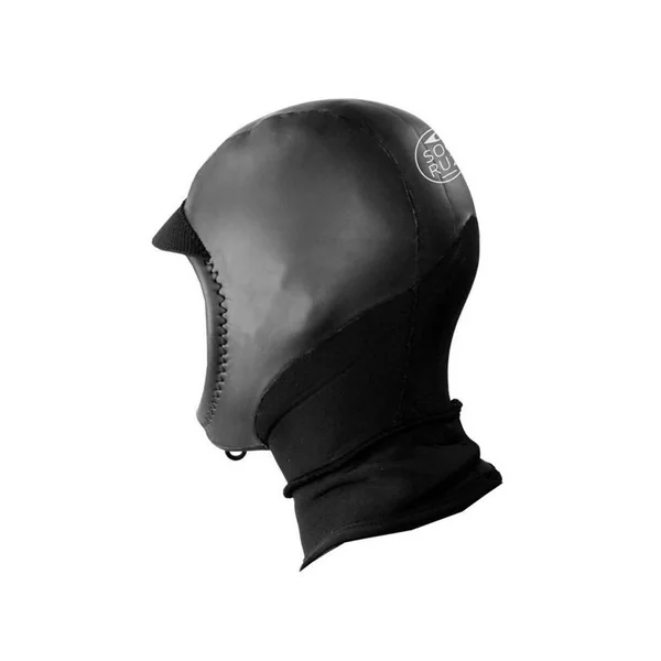 Cagoule néoprène SOORUZ Hood Session 2mm Black pour glisse hivernale