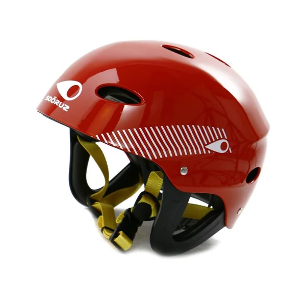 Casque watersport SOORUZ Access Red pour sports nautiques sécurisé
