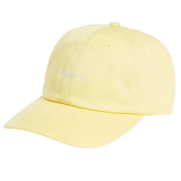 Casquette MYSTIC Intuition Cap Pastel Yellow - Style vintage pour glisse