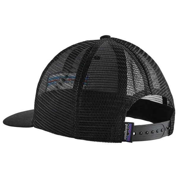 Casquette Patagonia P-6 Logo Trucker Hat Black
