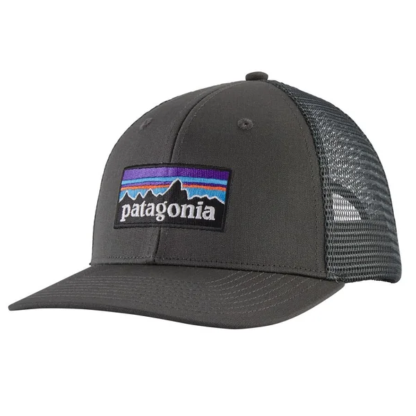 Casquette Patagonia P-6 Logo Trucker Hat Forge Grey