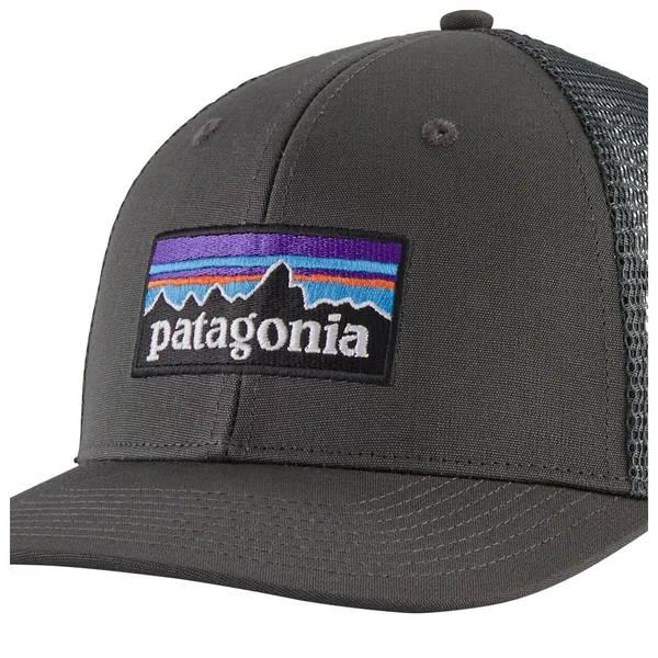 Casquette Patagonia P-6 Logo Trucker Hat Forge Grey