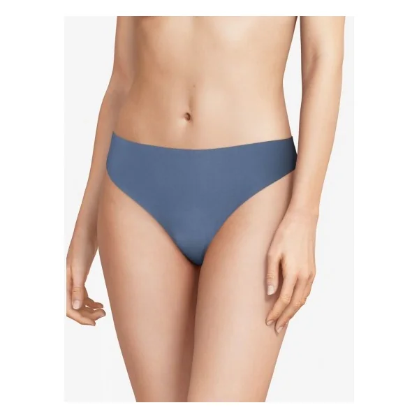 Chantelle - Culotte thong sans couture Gris 5B O/S Soft Strech