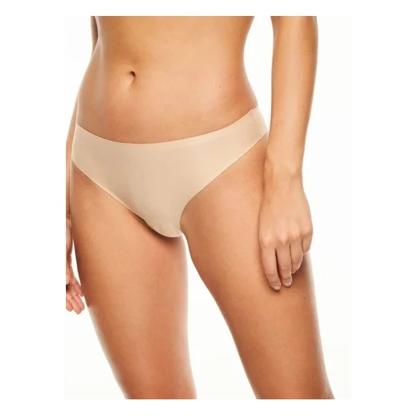 Chantelle - Culotte thong sans couture Nude WU O/S Soft Strech