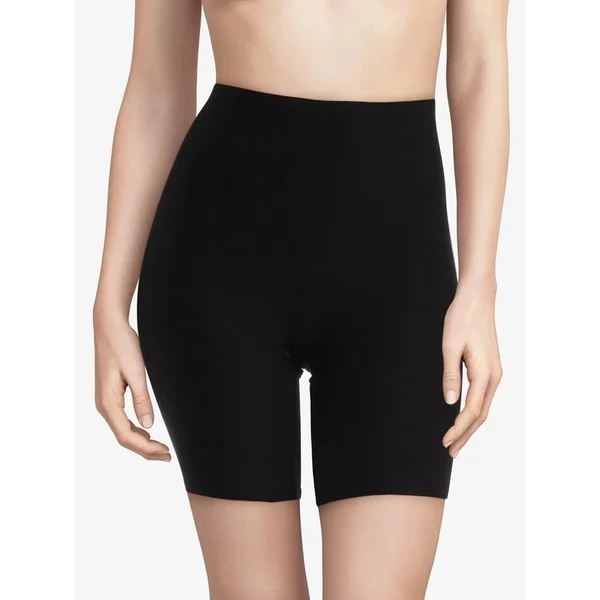 Chantelle - Culotte à jambes courtes Noir O/S
