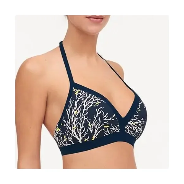 Chantelle Maillots de Bain Atlantis bleu marine haut de bikini préformé