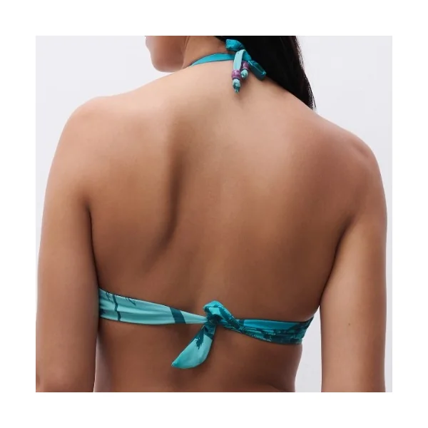 Chantelle Maillots de Bain Easy Pop bleu soutien-gorge bikini corbeille